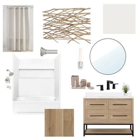 Bathroom Sample Board Interior Design Mood Board by Pacxiong95 on Style Sourcebook
