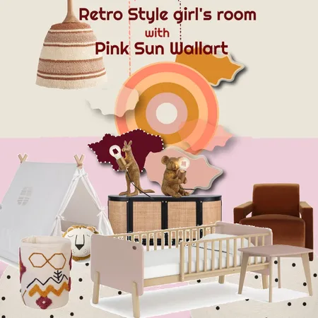 Pink and Brown Sun Moodboard Interior Design Mood Board by Gos from Design Home Space on Style Sourcebook