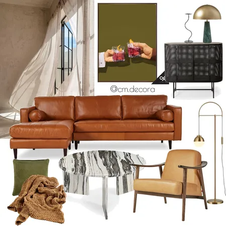 modern living room Interior Design Mood Board by Cm decora on Style Sourcebook