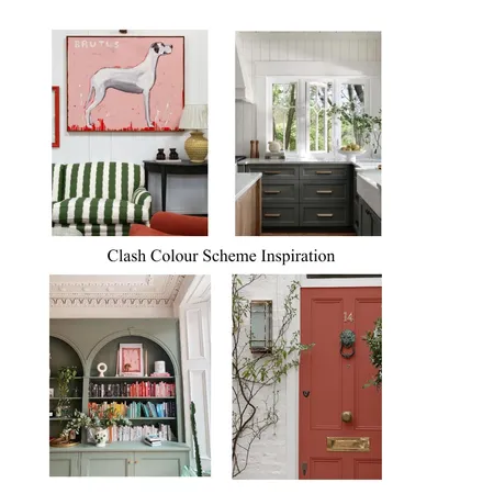 Clash Colour Scheme Inspiration Interior Design Mood Board by MarnieDickson on Style Sourcebook