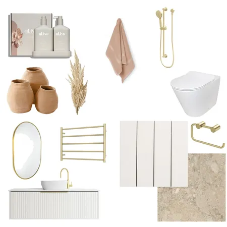 Ensuite Interior Design Mood Board by janaraking on Style Sourcebook