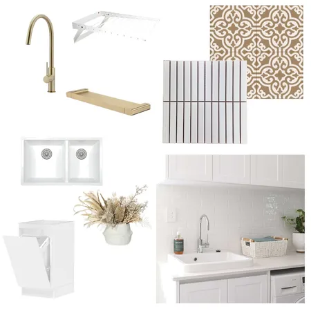 Laundry Interior Design Mood Board by janaraking on Style Sourcebook