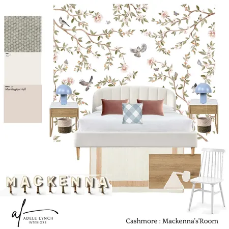 Cashmore - Mackennas Room Interior Design Mood Board by Adele Lynch : Interiors on Style Sourcebook