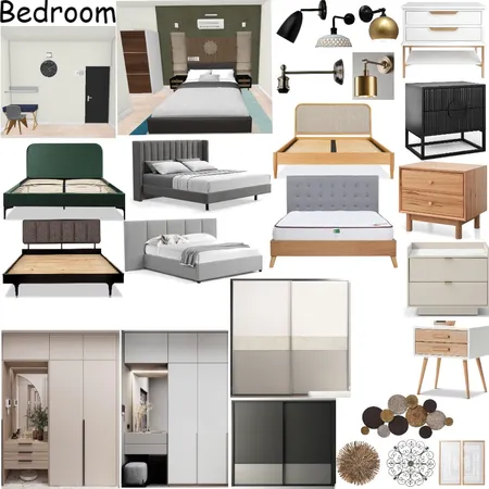 Bedroom Interior Design Mood Board by shaheen on Style Sourcebook