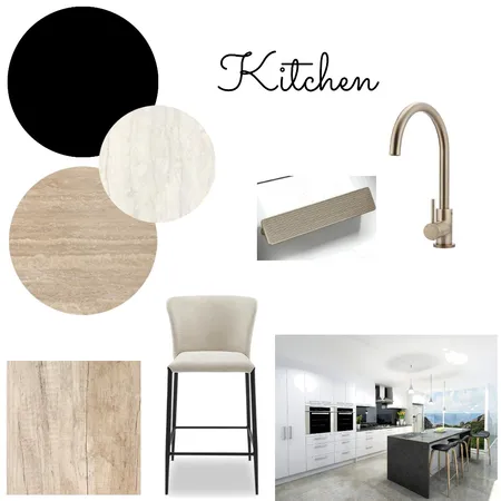 Module 8 Kitchen Concept Interior Design Mood Board by HelenGriffith on Style Sourcebook