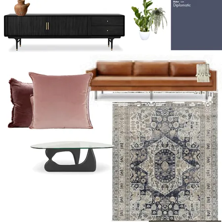 Modern Boho Loungeroom Interior Design Mood Board by Ssundar on Style Sourcebook