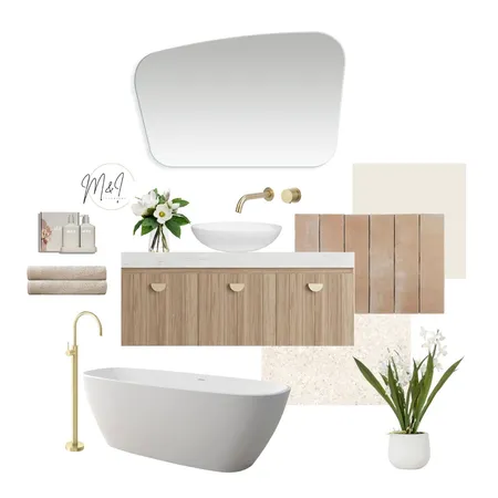 Bathroom Concept Interior Design Mood Board by M&I Interiors on Style Sourcebook