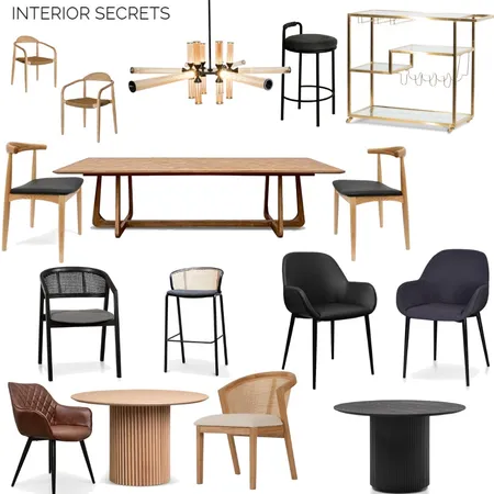 dining room furniture Interior Design Mood Board by interiorsecretsofficial on Style Sourcebook