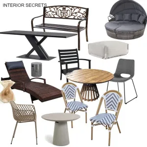 outdoor furniture Interior Design Mood Board by interiorsecretsofficial on Style Sourcebook