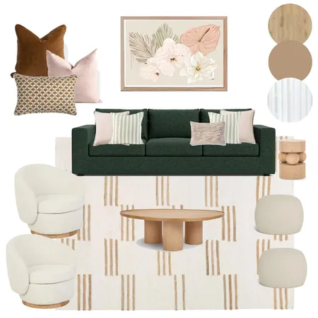 Camp Hill Living Room Interior Design Mood Board by Eliza Grace Interiors on Style Sourcebook