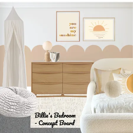 Kids Bedroom - 'You are my sunshine' Theme Interior Design Mood Board by AlexandraT15 on Style Sourcebook