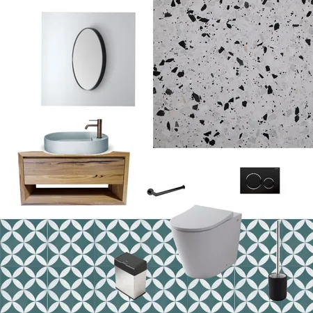 toilets Interior Design Mood Board by tasits on Style Sourcebook