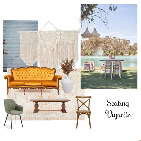 Wedding- Seating Vignette Interior Design Mood Board by Cailin.f on Style Sourcebook