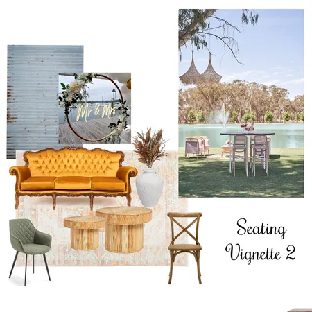 Wedding- Seating Vignette 2 Interior Design Mood Board by Cailin.f on Style Sourcebook