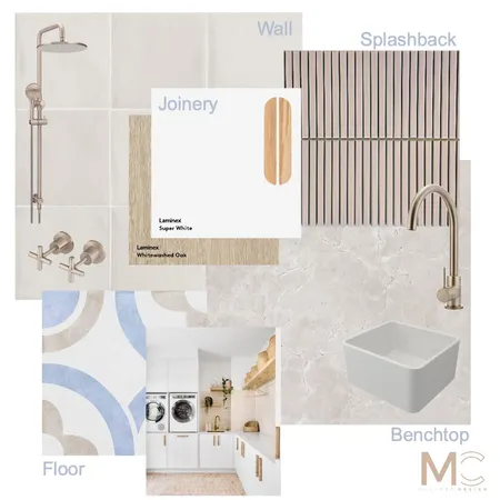 T+T Laundry Palette 2 Interior Design Mood Board by MC Squared Design Studio on Style Sourcebook