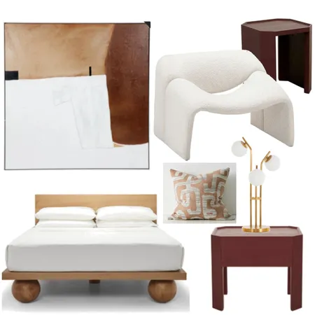 Master Interior Design Mood Board by Bianco Studio on Style Sourcebook