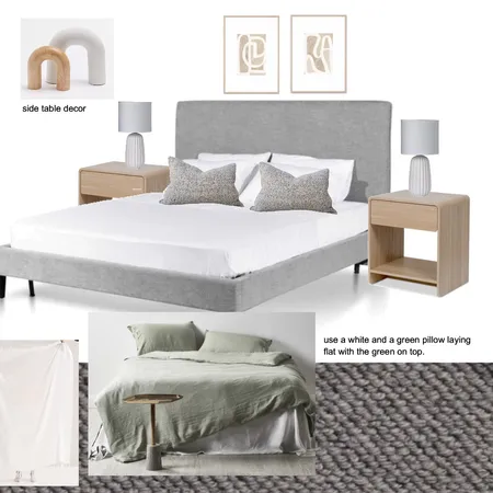 Bedroom 3 - Final Interior Design Mood Board by Meraki Interiors on Style Sourcebook