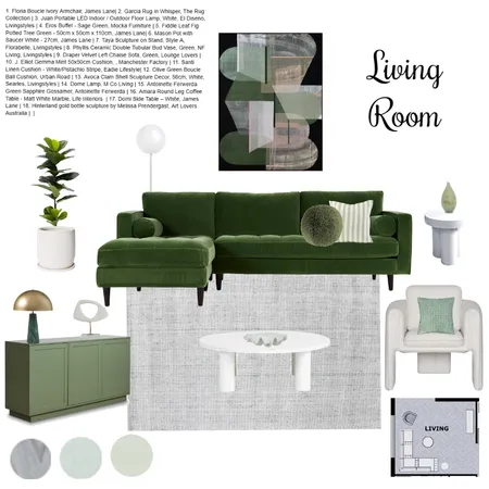 living sample v7 Interior Design Mood Board by Efi Papasavva on Style Sourcebook