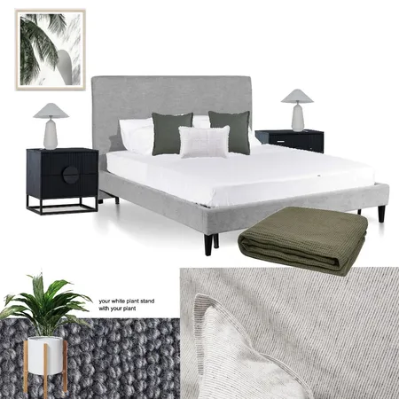 Bedroom 1 - Final Interior Design Mood Board by Meraki on Style Sourcebook