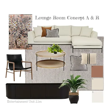 A&R Lounge Room 1 Interior Design Mood Board by Lisa Crema Interiors and Styling on Style Sourcebook
