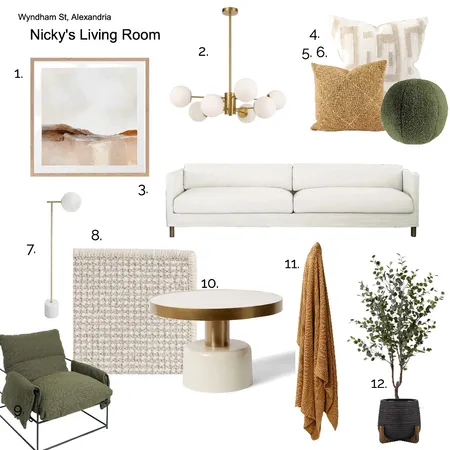 Nicky's Living Room Interior Design Mood Board by carliemccullough on Style Sourcebook