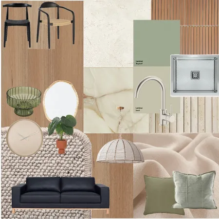 Japandi/Mid Mod Interior Design Mood Board by lainey.essex@gmail.com on Style Sourcebook