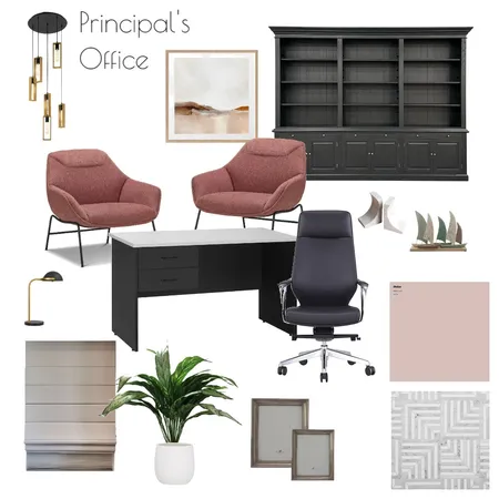 office 1 Interior Design Mood Board by Kyriakh on Style Sourcebook