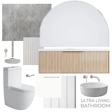 Ultra Living Bathroom Interior Design Mood Board by tiffany.duffield on Style Sourcebook