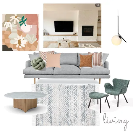 Living room Interior Design Mood Board by Red House Reno on Style Sourcebook