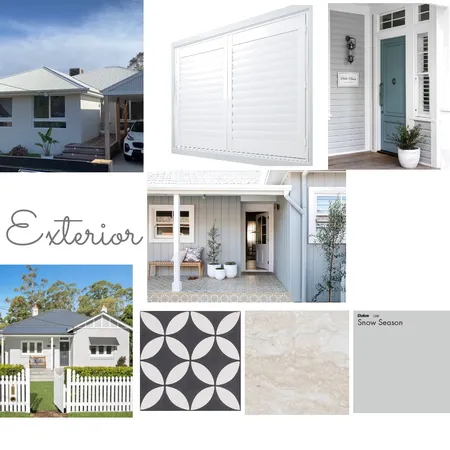 Exterior Interior Design Mood Board by Red House Reno on Style Sourcebook