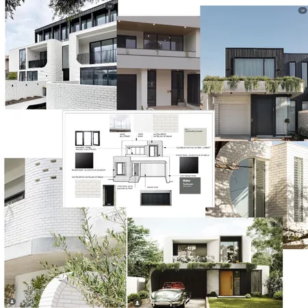 White facade Interior Design Mood Board by Ngoc Han on Style Sourcebook