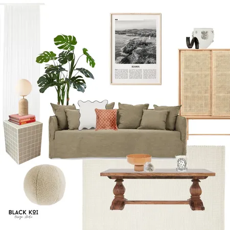 Ocean St - Lounge Interior Design Mood Board by Black Koi Design Studio on Style Sourcebook