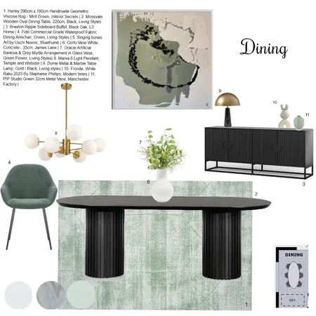 dining room final Interior Design Mood Board by Efi Papasavva on Style Sourcebook