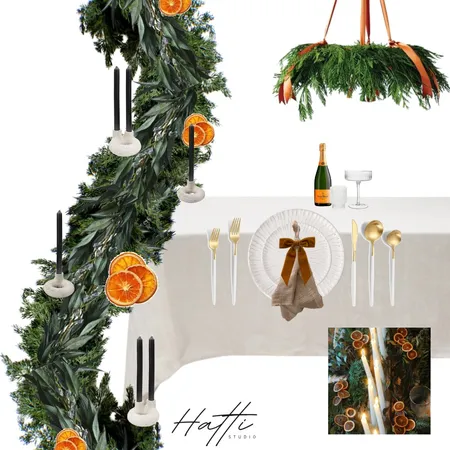 Christmas table Interior Design Mood Board by Hatti Interiors on Style Sourcebook