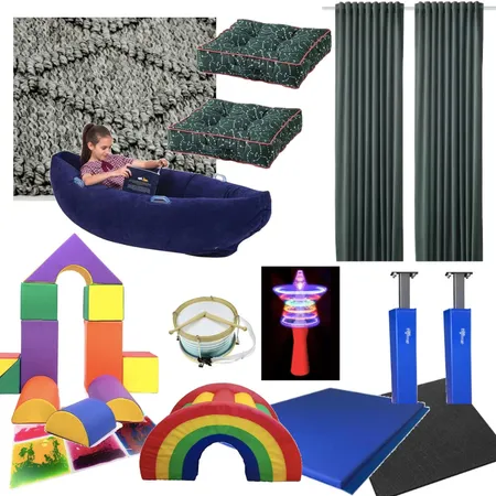 Sensory Play Room Interior Design Mood Board by Eliza Grace Interiors on Style Sourcebook