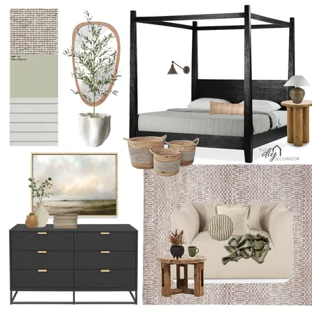 Farmhouse bedroom Interior Design Mood Board by Thediydecorator on Style Sourcebook