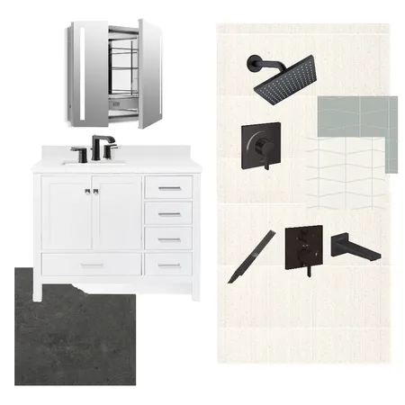 Bathroom Board | Stone Interior Design Mood Board by _chelee_ on Style Sourcebook