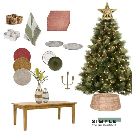 Christmas table setting Interior Design Mood Board by Simplestyling on Style Sourcebook