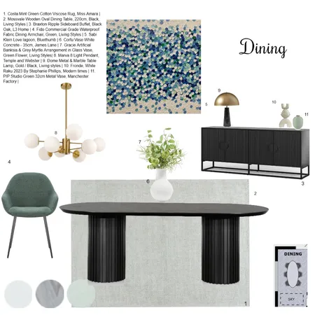 dining room final v2 Interior Design Mood Board by Efi Papasavva on Style Sourcebook