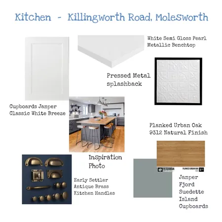 Kitchen - Killingworth Road, Molesworth Interior Design Mood Board by Mz Scarlett Interiors on Style Sourcebook