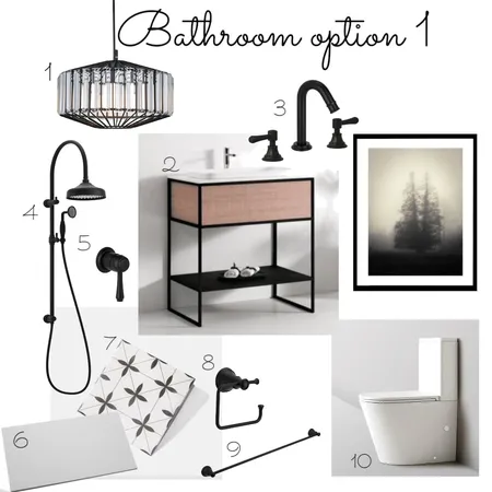 Bathroom Tamara Interior Design Mood Board by DesignbyFussy on Style Sourcebook