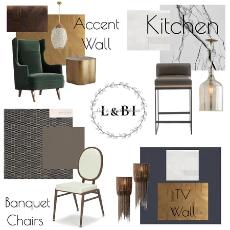 Clubhouse Furniture - Accent Walls Interior Design Mood Board by Loft&Blush on Style Sourcebook