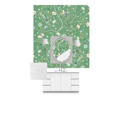 Powder room - Camelia Green Interior Design Mood Board by Carolynh025@gmail.com on Style Sourcebook