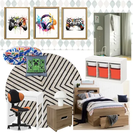 Oliver's Room Interior Design Mood Board by Eliza Grace Interiors on Style Sourcebook