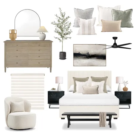 BEDROOM - WITTICK ST Interior Design Mood Board by Maddy Jade Interiors on Style Sourcebook