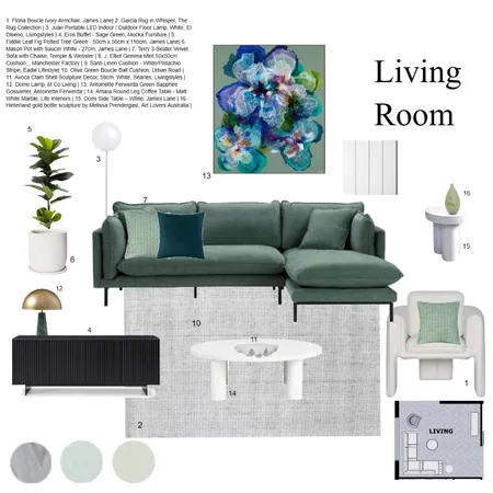 living sample final v2 Interior Design Mood Board by Efi Papasavva on Style Sourcebook