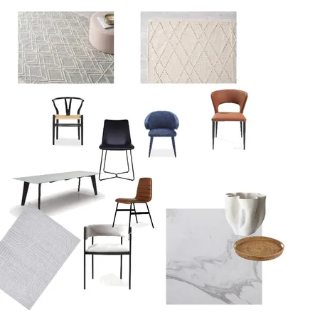 Dining Room Interior Design Mood Board by anjuth16@gmail.com on Style Sourcebook