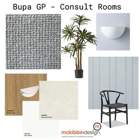 Bupa GP - Consult Rooms Interior Design Mood Board by McKibbinDesign on Style Sourcebook