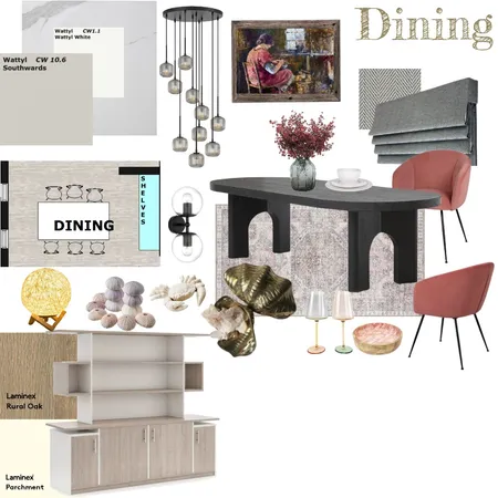 Dining Board Interior Design Mood Board by rauminteriors on Style Sourcebook