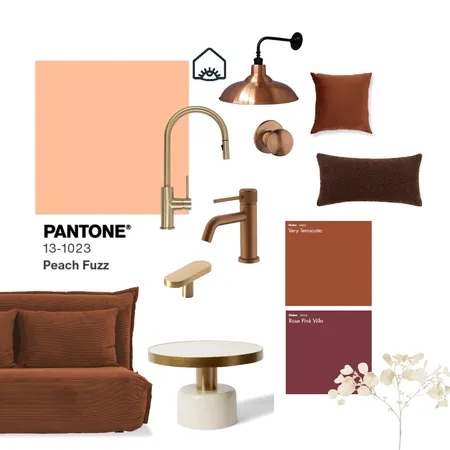 Peach Fuzz design inspo1 Interior Design Mood Board by ADesignAlice on Style Sourcebook